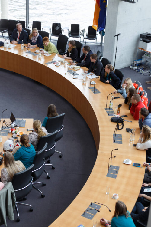 Im Deutschen Bundestag - Jugendkonferenz 2019 in Berlin