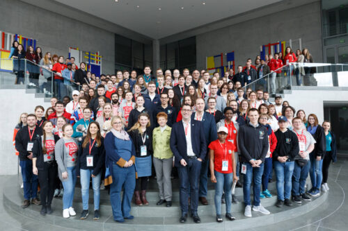 Im Deutschen Bundestag - Jugendkonferenz 2019 in Berlin